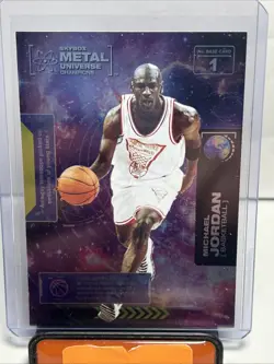 2021 Skybox Metal Universe Champions - 1997-98 Retro Michael Jordan #RB-1 - Image 1