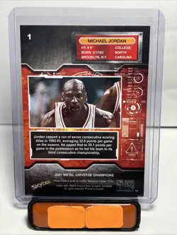 2021 Skybox Metal Universe Champions - 1997-98 Retro Michael Jordan #RB-1 - Image 2