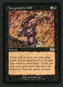 ***Yawgmoth's Will*** MTG Urza's Saga Magic Kid Icarus - Image 1