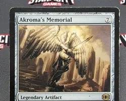MTG Akroma's Memorial- DAMAGED -Future Sight Magic the Gathering Card #159 - Image 3
