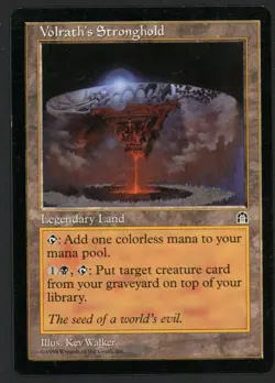 ***Volrath's Stronghold*** MTG Stronghold Magic Kid Icarus - Image 1
