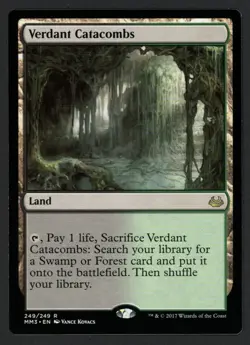 ***Verdant Catacombs*** MTG Modern Masters Magic Kid Icarus - Image 1
