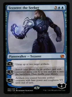 ***Tezzeret the Seeker*** MTG Modern Masters Magic Kid Icarus - Image 1