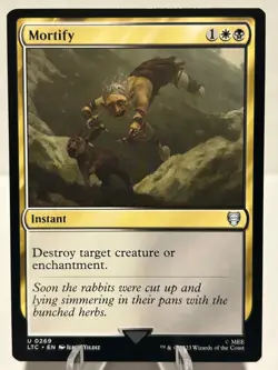 Mortify 269 U Commander: The Lord of the Rings: Tales of Middle-earth NM MTG - Image 1