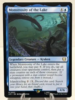 Monstrosity of the Lake 22 R Commander: The Lord of the Rings NM MTG - Image 1