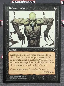 MTG FRENCH Reanimate - Tempest Magic the Gathering Card #151 - Image 1
