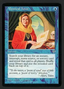 ***Mystical Tutor*** MTG Mirage Magic Kid Icarus - Image 1