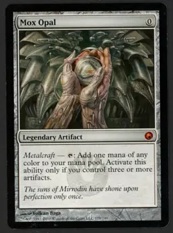 ***Mox Opal*** MTG Scars of Mirrodin Magic Kid Icarus - Image 1