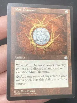 ***Mox Diamond*** MTG Stronghold Magic Kid Icarus - Image 3