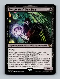 Moseo, Vein's New Dean 0091 (R) MTG Secrets of Strixhaven (SOS) - Image 1