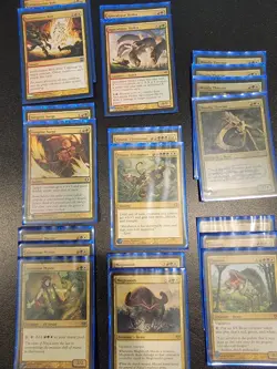 Mtg Naya themed custom 60 card deck ready to use Shards of Alara - Image 1
