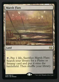 ***Marsh Flats*** MTG Modern Masters Magic Kid Icarus - Image 1