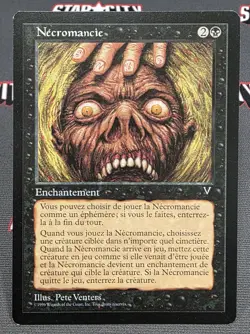 MTG FRENCH Necromancy - Visions Magic the Gathering Card #064 - Image 1