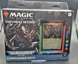 MTG Universes Beyond Warhammer 40K Commander Deck Tyranid Swarm - New/Sealed - Image 1