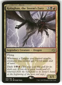 Kolaghan, the Storm's Fury 155 Rare Fate Reforged Magic: The Gathering Near Mint - Image 1