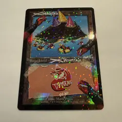 Mountain POOL PARTY FOIL 7128 Deadpool Secret Lair SCD MTG Basic Land Unplayed - Image 4