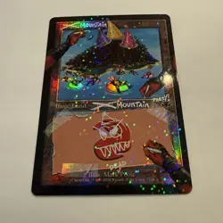 Mountain POOL PARTY FOIL 7128 Deadpool Secret Lair SCD MTG Basic Land Unplayed - Image 5