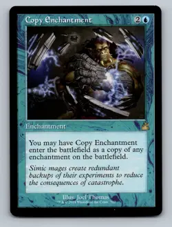 Copy Enchantment (Retro Frame) R Ravnica Remastered 312 NM - Image 1