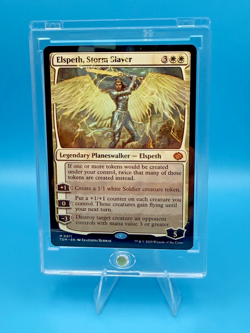 MTG Elspeth, Storm Slayer Mythic Rare Planeswalker NM Magic the Gathering 11 - Image 1