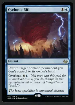 ***Cyclonic Rift*** MTG Modern Masters Magic Kid Icarus - Image 1