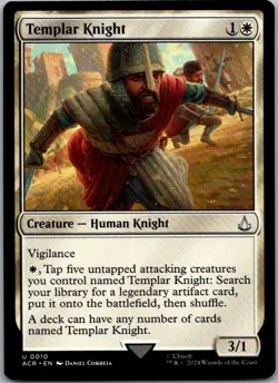 Templar Knight U Universes Beyond: Assassin's Creed 10 LP - Image 1