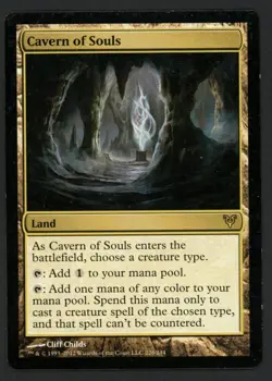 ***Cavern of Souls (Corner Bend)*** MTG Avacyn Restored Magic Kid Icarus - Image 1