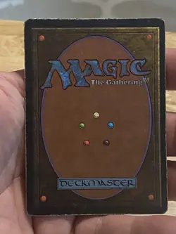 MTG Magic: The Gathering Arabian Nights Island of Wak-Wak HP Heavy Play - Image 2