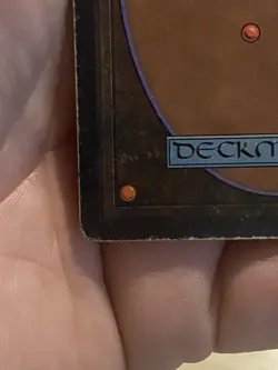 MTG Magic: The Gathering Arabian Nights Island of Wak-Wak HP Heavy Play - Image 4