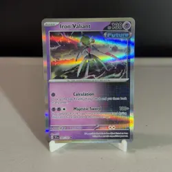 Iron Valiant 80/162 Rare | Temporal Forces | Pokemon Card - Image 1