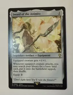 Sword of the Animist 362 R Normal FIC MTG NM - Image 1