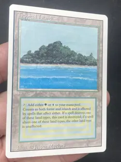 ***Tropical Island*** MTG Revised Magic Kid Icarus - Image 3