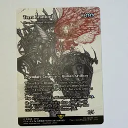 Magic: The Gathering Terra Branford Legendary Creature Blue Showcase Final Fant… - Image 1