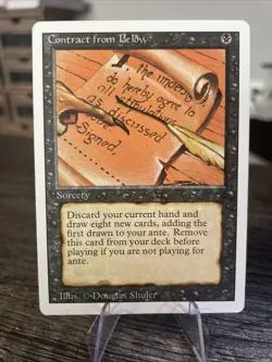 Magic The Gathering - Contract from Below - 4th Edition - Image 1