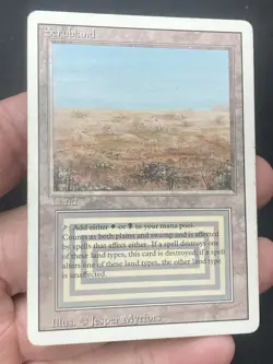***Scrubland*** MTG Revised Magic Kid Icarus - Image 3