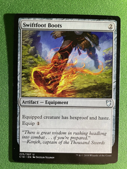 Swiftfoot Boots - Commander 2018 - Magic The Gathering - MTG - Image 1