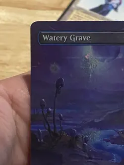 Watery Grave - Borderless Galaxy FOIL - Unfinity - NM MTG - Image 4