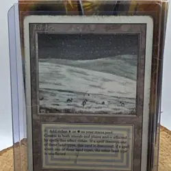Magic the Gathering MTG Tundra Revised - Image 4