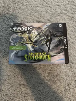 Secrets of Strixhaven Bundle Box SOS MTG Magic The Gathering 9 Play Booster Pack - Image 1