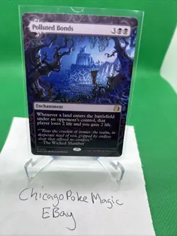 Polluted Bonds Wilds Of Eldraine Enchanting Tales MTG NM - Image 1