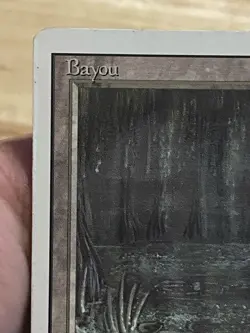 Bayou Revised MTG Magic the Gathering Lightly Played DUAL LAND - Image 2