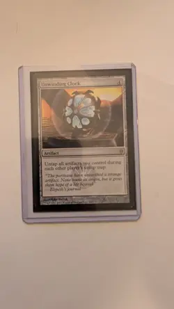 Unwinding Clock-New Phyrexia, Rare 164/175, Lightly Played - Image 3