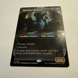 Quandrix, the Proof FOIL Borderless 286 Secrets of Strixhaven SOS MTG M Unplayed - Image 4
