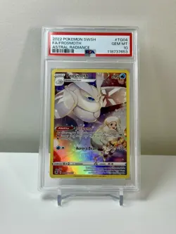 Pokemon Astral Radiance Frosmoth TG04 PSA 10 - Image 1