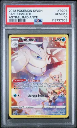 Pokemon Astral Radiance Frosmoth TG04 PSA 10 - Image 3