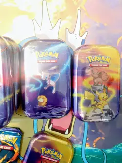 Pokemon Kanto Power K19 mini Tins and Celebration mini tins XY Evo Lot Of 9 - Image 3