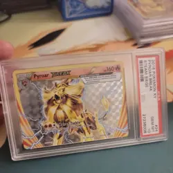 PSA 10 PYROAR BREAK 24 XY STEAM SEIGE POKEMON GEM MINT POP 67 - Image 1