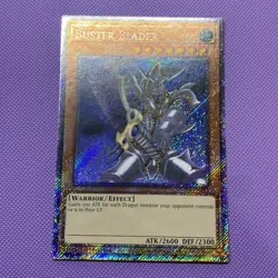 Buster Blader - RA04-EN115 - YuGiOh - Platinum Secret Rare 1st Edition NM - Image 1