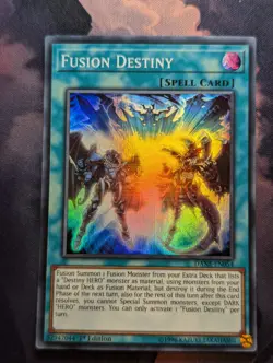 Yugioh Fusion Destiny DANE-EN054 Super Rare 1st Edition LP - Image 1