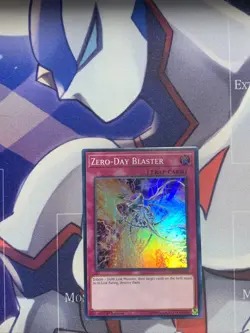 Yugioh - Zero-Day Blaster SDRR-EN033 1st Edition Super Rare - Image 1