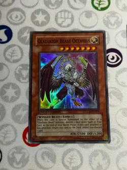 Gladiator Beast Octavius - GLAS-ENSP1 - Super Rare - Limited (MP) - Yugioh - Image 1